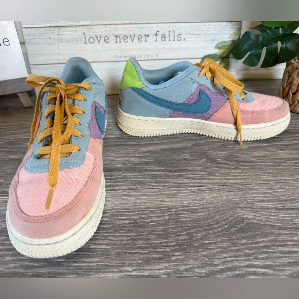 Nike Air Force 1 Low '07 LV8 Next Nature 'Sun Club' Multi-colored Sneaker. 5.5Y